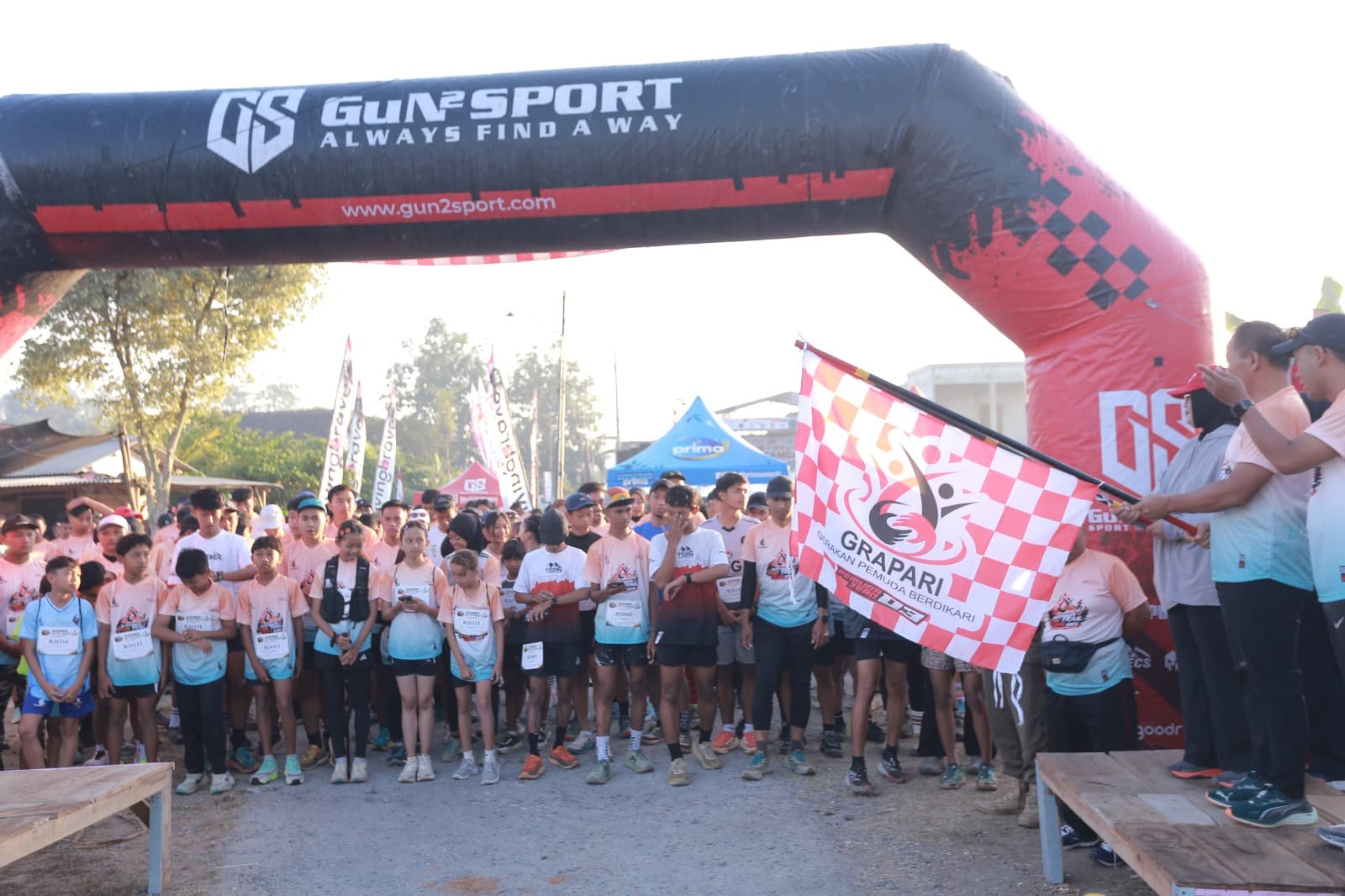 Tiga Pilar GRAPARI Meriahkan HUT RI ke 81 Dari Pagelaran Seni, Bazar UMKM, hingga Fun Trail Run